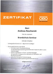 Brandschutzseminar