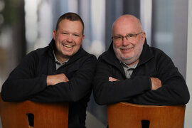 Denis Haesihus und Heiner Haesihus