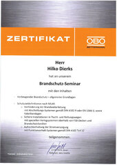 Brandschutzseminar